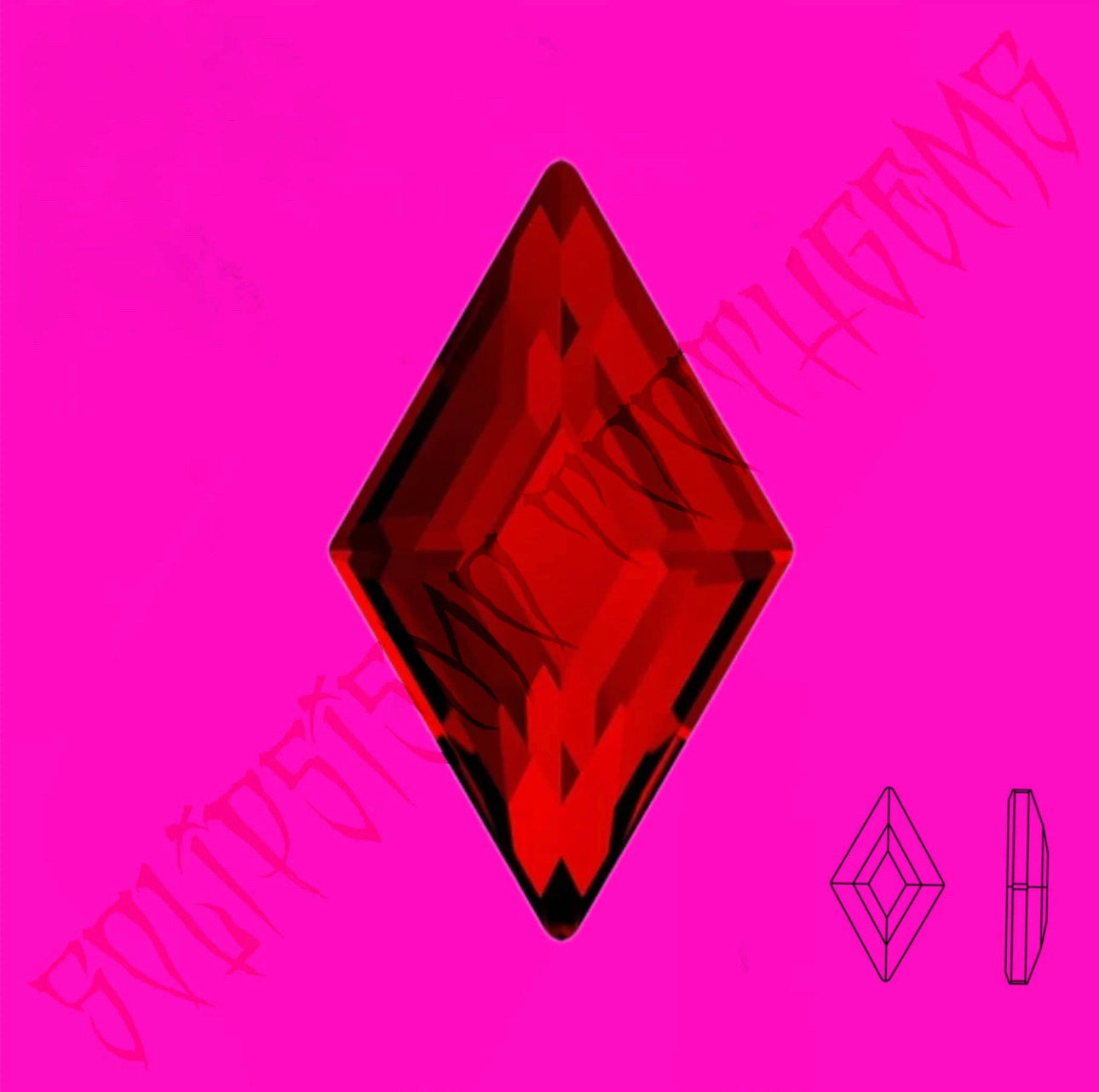 DIAMOND SHAPE COLORS (25 PZAS X PAQUETE)