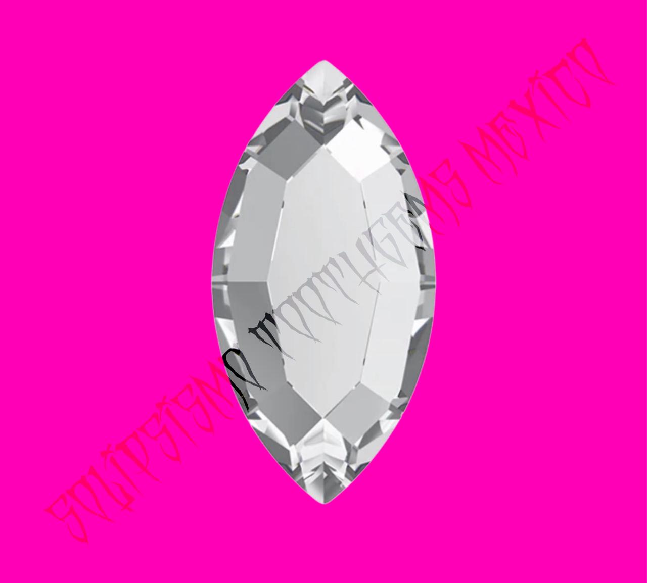 NAVETTE CRYSTALS COLOR (25 PZAS X PAQUETE)