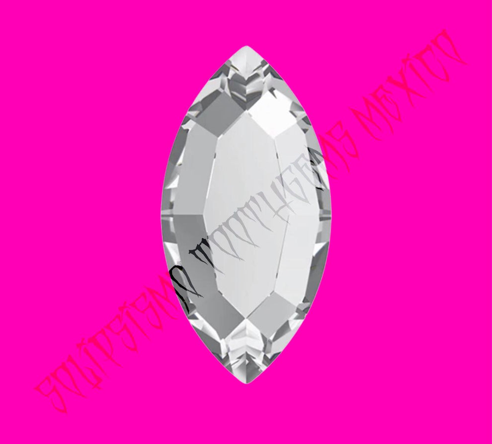 NAVETTE CRYSTALS COLOR (25 PZAS X PAQUETE) 