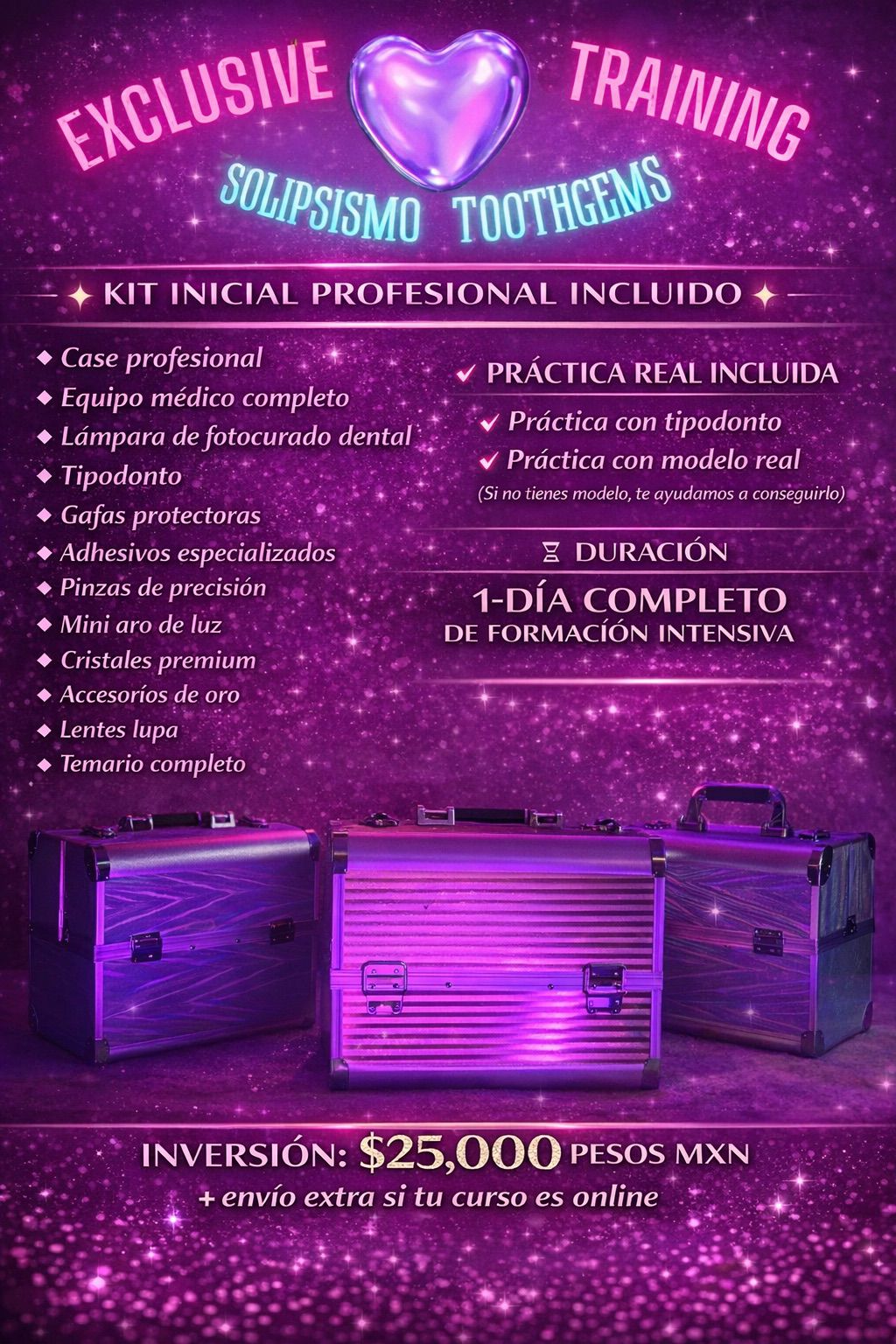 CERTIFICACIÓN PROFESIONAL EN TOOTHGEMS Y BIOSEGURIDAD DENTAL